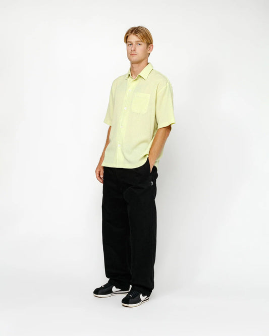 PANTALON DE PLAGE EN COTON GRATTÉ