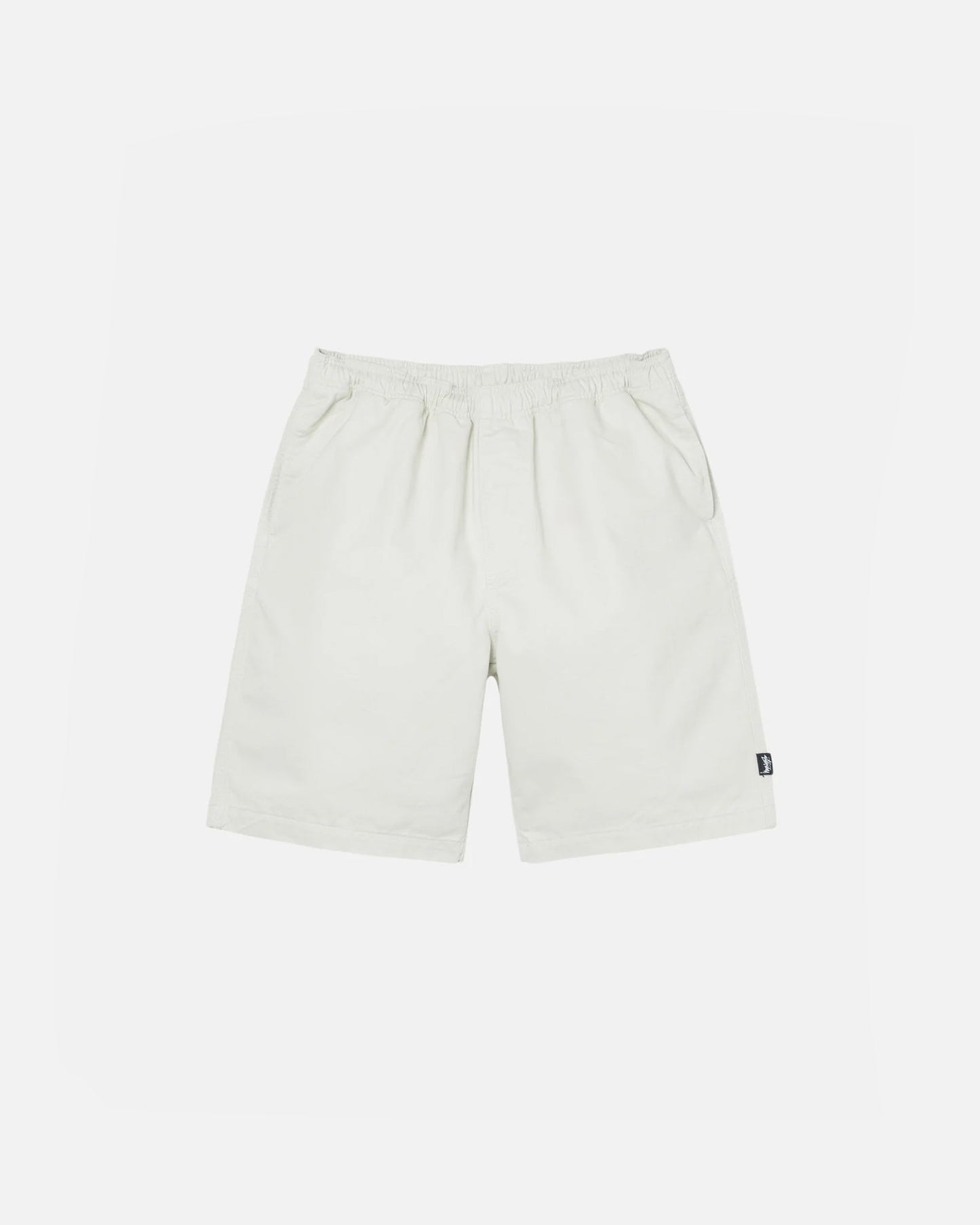 SHORT DE BAIN EN COTON BROSSÉ