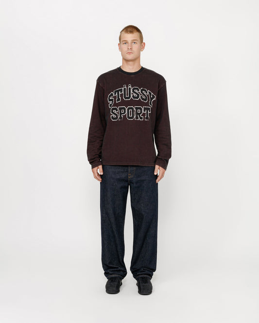 CREW COTON BICOLORE EN MAILLE FILET