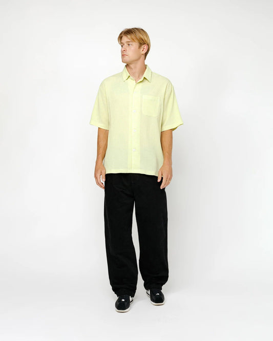PANTALON DE PLAGE EN COTON GRATTÉ