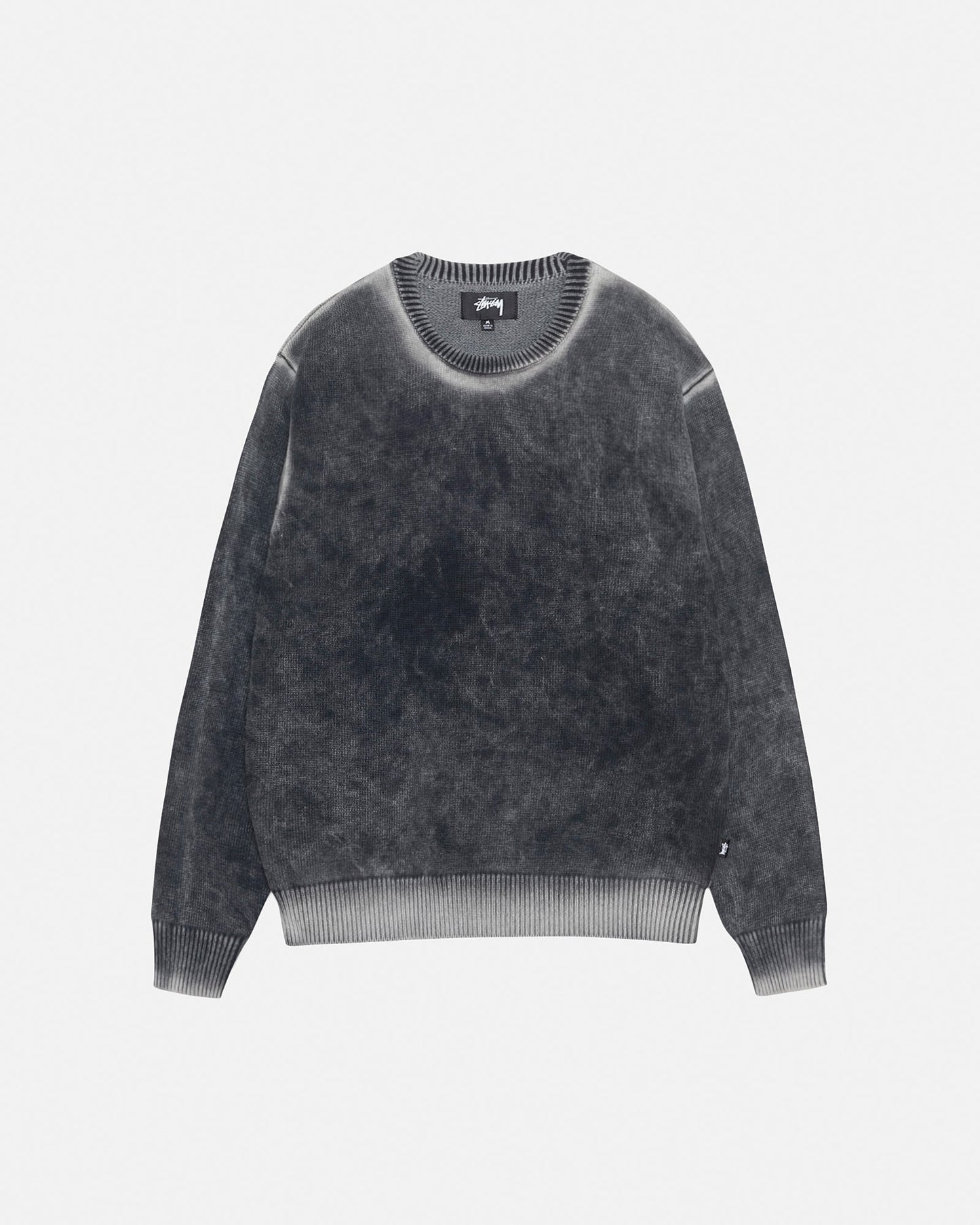 PULL EN TRICOT DE COTON DÉLAVÉ