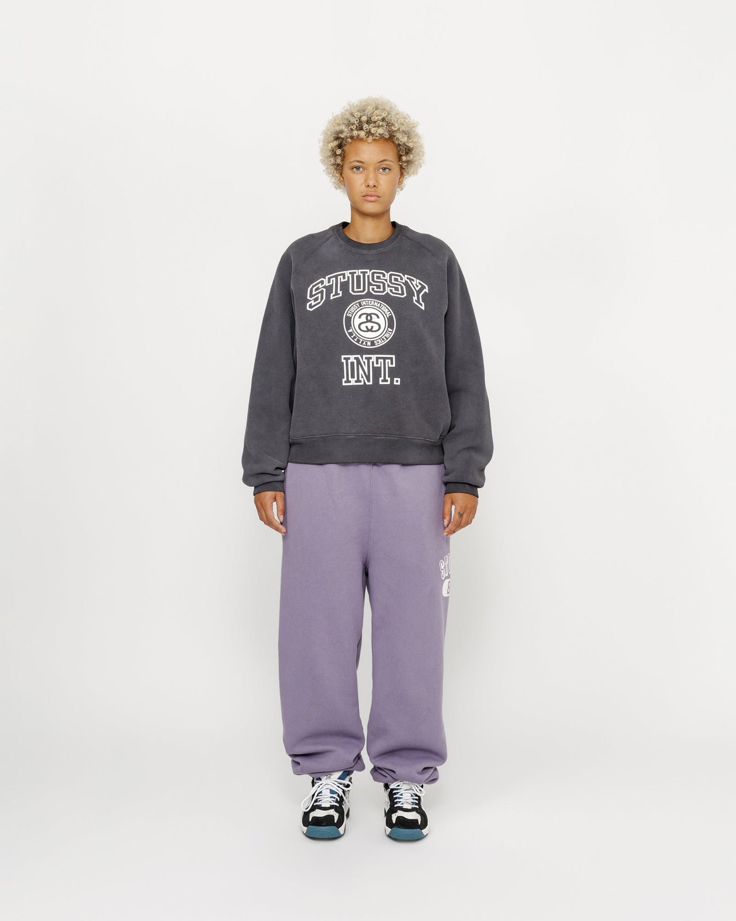 PULL MOLLETON RAGLAN TYPE VARSITY SURJETÉ