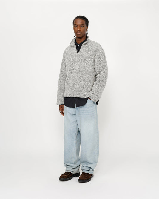 PULL EN SHERPA MÉLANGE DE LAINE