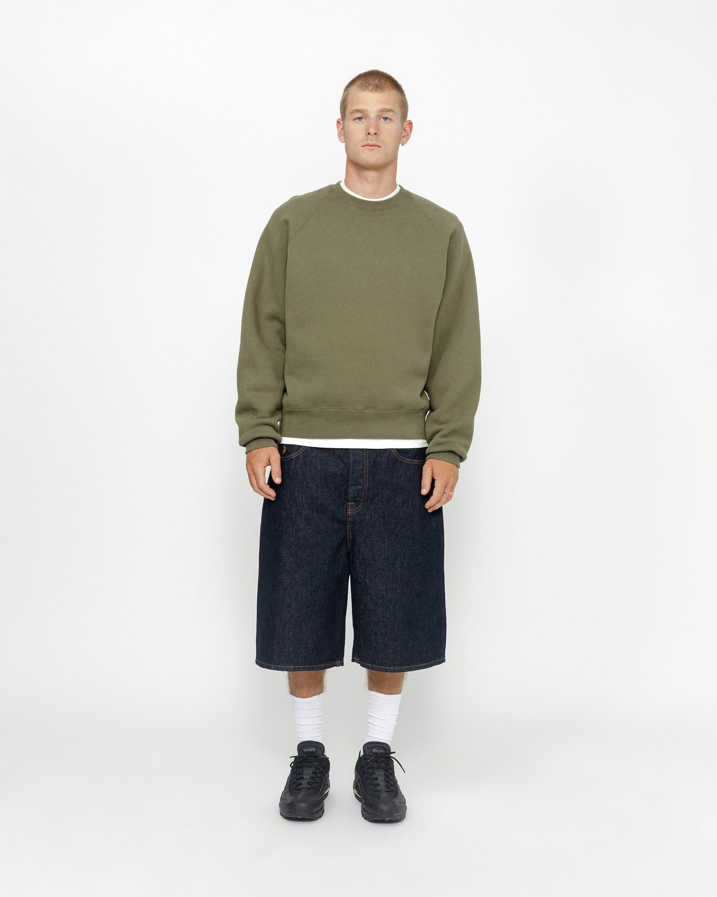 SWEAT RAGLAN MOLLETONNÉ