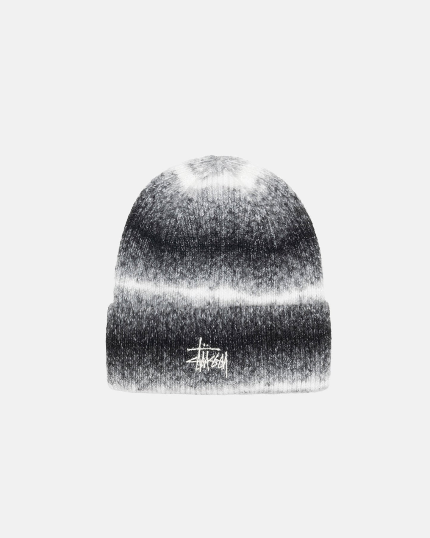 BONNET EN MAILLE RAYÉ À REVERS