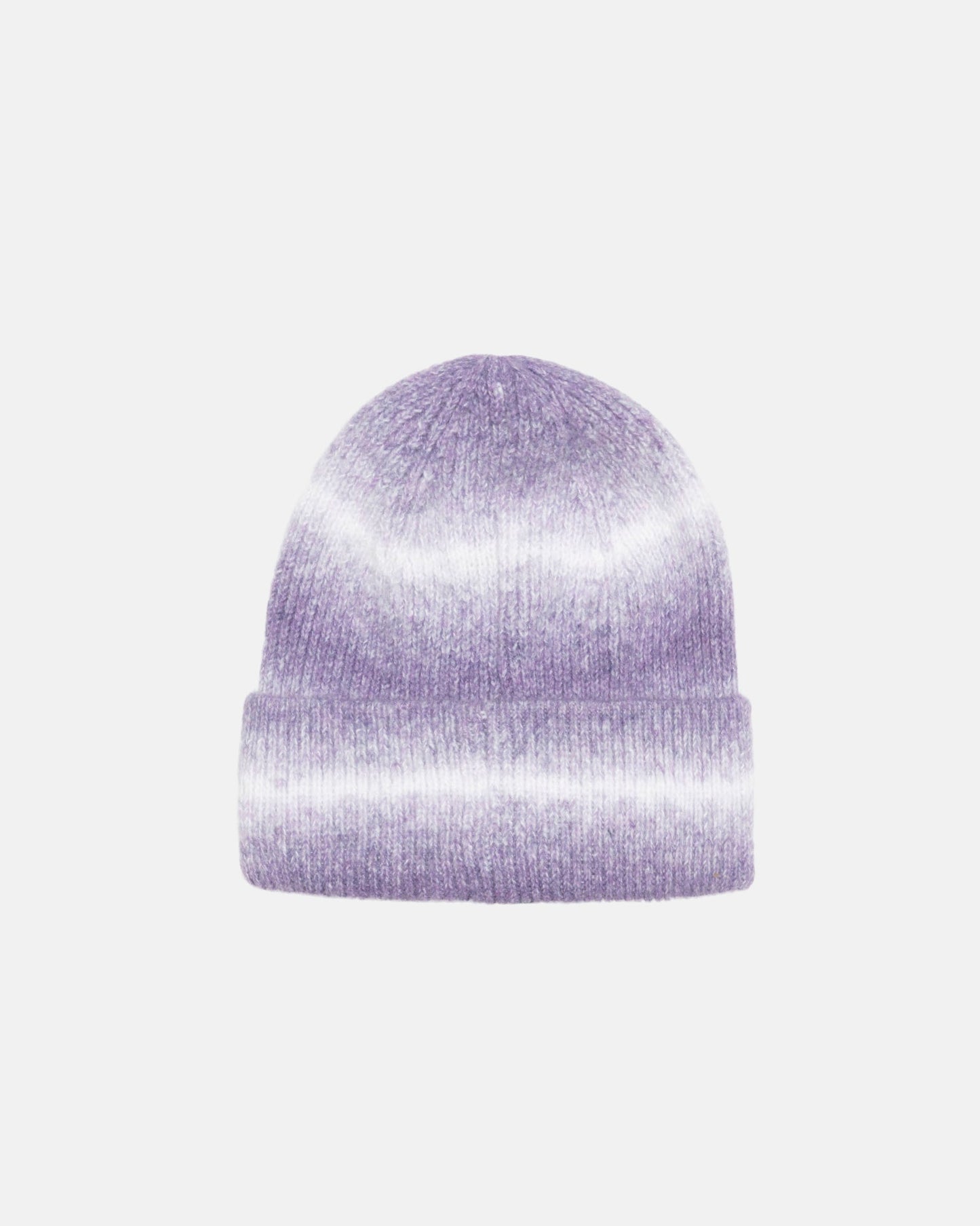 BONNET EN MAILLE RAYÉ À REVERS