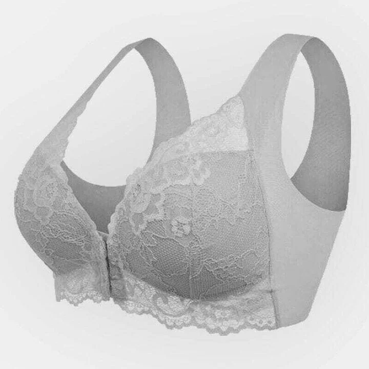 💕1 acheté = 1 gratuit💕 Soutien-gorge sans fil push-up confortable avec fermeture avant et maintien 5D