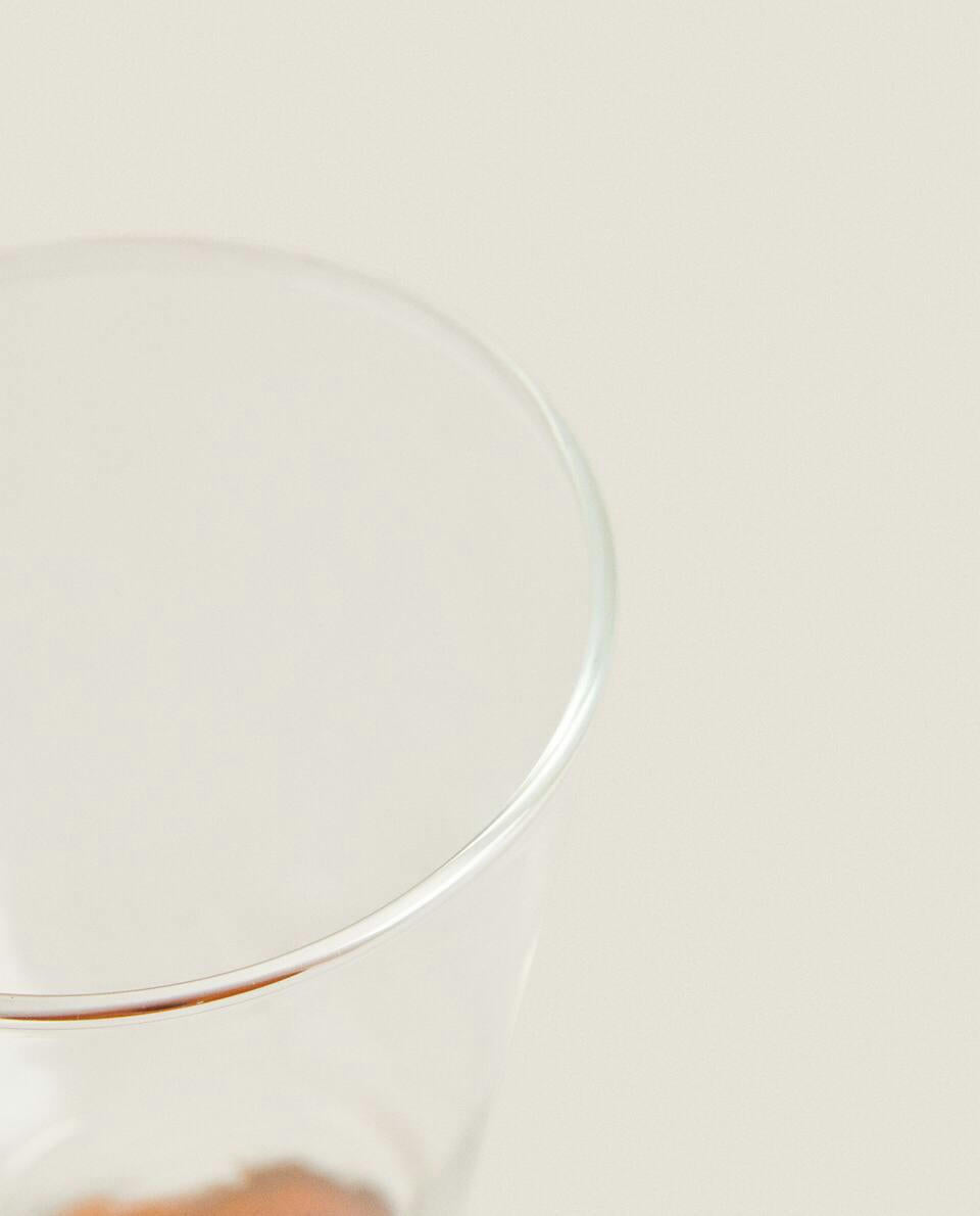 BOROSILICATE GLASS WITH COLOURED STEM