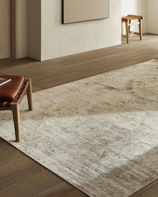 VINTAGE-EFFECT RUG